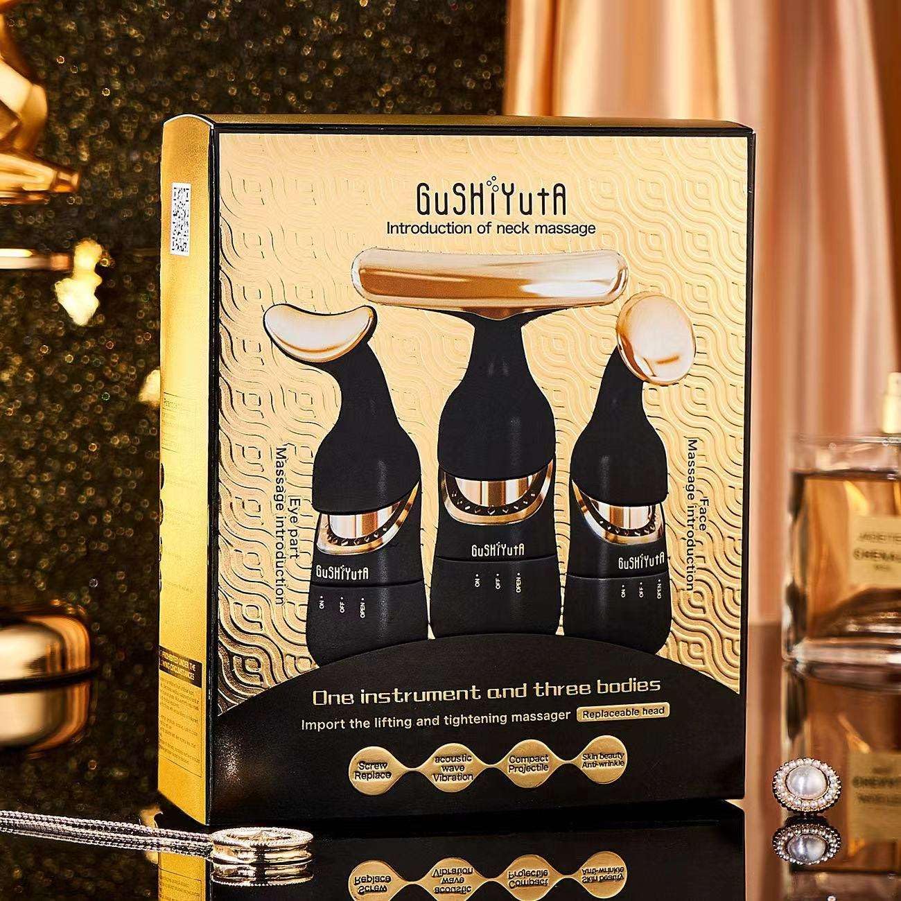 جهاز تدليك الوجه والرقبة 3 في 1 للنساء